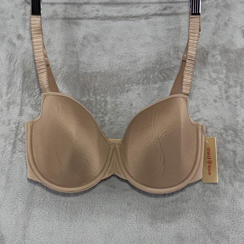 NWT--Third Love Underwire Neutral T-Shirt Bra Size 32F - Picture 3 of 9